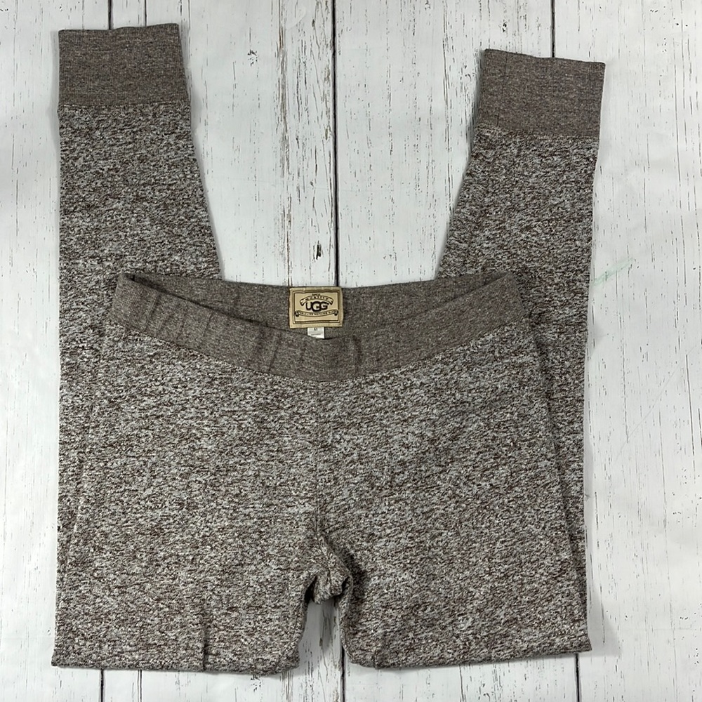 UGG Australia Heathered Brown Pull On Lounge Jogger Pants Women’s Size Medium